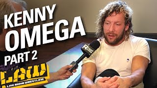 KENNY OMEGA Interview PART 2 Okada Rematch Shibata Headbutt Strong Style  LAW INTERVIEWS [upl. by Noyek10]