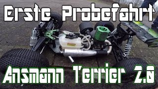 Ansmann Terrier 20 erste ProbefahrtLRP S8 NXR  HD  Deutsch [upl. by Allison]