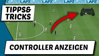 EA FC Controller anzeigen lassen🎮  EingabeGrafik Funktion [upl. by Jules116]