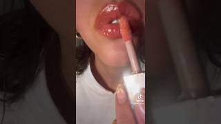 ASMR Lip gloss application and mouth sounds👄 asmr personalattention lipgloss mouthsounds [upl. by Newra]