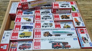 ASMR TOMICA ☆Take out the miniature car of the working car from the Tomica box and check it out☆ [upl. by Dera595]