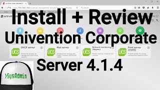 How to Install Univention Corporate Server 414  Review  VMware Tools on VMware Workstation HD [upl. by Eniamrahc387]