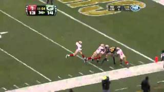 Donald Driver Amazing 61 Yard TD Catch and RunPackers vs 49ers 2010 [upl. by Rosie]