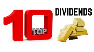 TOP 10 Dividend Paying Gold Stocks [upl. by Olag]