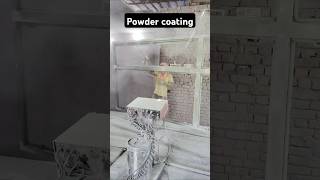 Powder Coating on Wall Capboard  Powder Coating Work powdercoat powdercoated [upl. by Maroj]