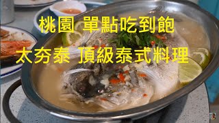 【桃園美食餐廳推薦 太夯泰頂級泰式料理】單點吃到飽 4K 電眼帥偉 [upl. by Olemrac]