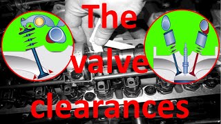 Checking and adjusting the valve clearances [upl. by Nede888]