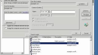 How to PreStage a Computer Account in Windows Server 2003 [upl. by Ydor]