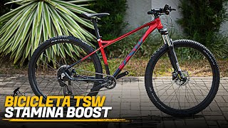 BICICLETA TSW STAMINA BOOST 9V SHIMANO ALIVIO  PEDALOKOS [upl. by Bergmans]