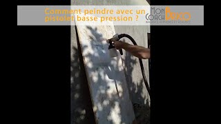 Comment peindre au pistolet basse pression  Conseils et astuces de Mon Coach Brico [upl. by Navinod338]