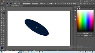 Adobe Illustrator Elips ile Döndürme Şekillerinde Yer Değişimleri [upl. by Halimak]