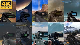 The Evolution of the Weapons in Halo  Combat Evolved to Halo Infinite [upl. by Rusert]