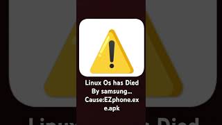 Linux 1Fake error but Linux Virus [upl. by Mauchi]