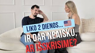 Nerimai sunkumai ir baimės ruošiantis į JAV  Šokoladas atvirai Ep 14 [upl. by Jethro]