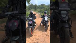 V Strom sx 250 vs KTM Duke 250 offroad offroad ladakh shorts [upl. by Otreblada421]