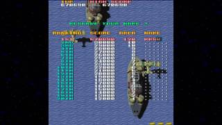 Flying Shark Area 5 End 1987 Taito Mame Retro Arcade Games [upl. by Yonit]