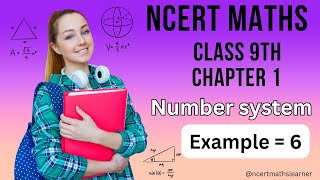 Ncert class 9 maths  Chapter 1  Example 6  Number system class9mathsncert chapter1numbersystem [upl. by Claresta]