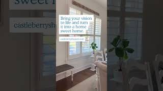 Elevate your home’s style and comfort with custom realwood plantation shutters homerenovation [upl. by Modeste]