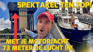 MET JE MOTORJACHT 73 METER DE LUCHT IN DIT SPEKTAKEL WILDE WE NIET MISSEN 260 [upl. by Ahcsap]