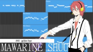 【Mawarine Shuu】 JVKE  golden hour 【UTAU Cover】 [upl. by Ayana]