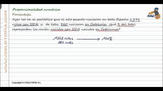 Proporcionalidad numérica Porcentajes 3º de ESO matemáticas [upl. by Culbertson]