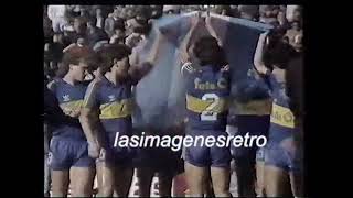 SAN LORENZO 1  BOCA 2 LIGUILLA 1986 [upl. by Brett]