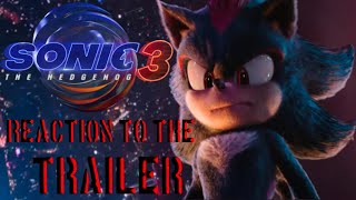 My reaction to the Sonic the Hedgehog 3 movie trailer [upl. by Patricio]