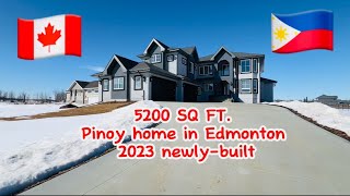 5200 SQ FT🇨🇦🇵🇭PINOY HOUSE TOUR IN EDMONTONCANADA ACREAGE HOMEBUHAY CANADA PINOY IN CANADA [upl. by Mina]