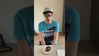 Oreo Critic Episode 79  Solar Eclipse Oreo Doughnut from Krispy Kreme [upl. by Beebe]