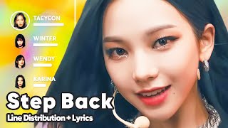 GOT the beat  Step Back Line Distribution  Lyrics Karaoke PATREON REQUESTED [upl. by Sarita424]