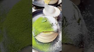 Crazzy I need matcha ‼️ match pancake food kulinerfood kulineraddict foodie kulinerlovers [upl. by Llyrat121]