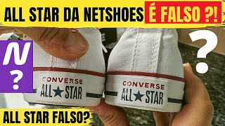 ALL STAR DA NETSHOES É ORIGINAL COMPENSA COMPRAR NA INTERNET PODE VIR ALL STAR FALSO ALL CONVERSE [upl. by Roede962]