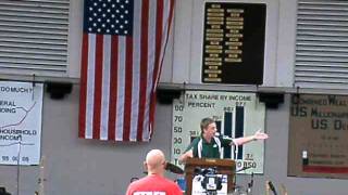 Ethan Hollenberger at Sheboygan TEA Party 9311 [upl. by Salhcin291]