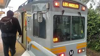 Blue Line Trains In The Rain [upl. by Rellek]