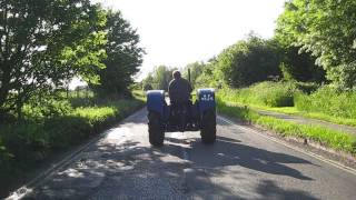 1935 Fordson Standard Waterwasher High Top Gear Driving home from work [upl. by Rawdan]