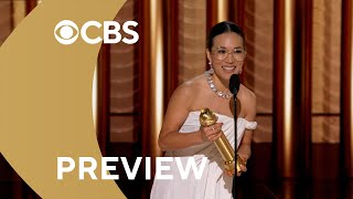 Ali Wong Wins Female Actor In A Limited Series Anthology Series Made For TV Movie  Golden Glob… [upl. by Yaja]