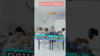 Eriksons Theory 😃 erikson psychosocialdevelopment psychosocial developmentalpsychology stages [upl. by Ecirtnahs]