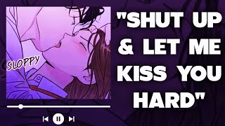 Boyfriend Kisses You Hard While Youre Angry  Neck Kisses And Biting  ASMR BF Argument amp Making Up [upl. by Davenport816]