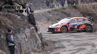 🇫🇷TEST WRC rallye montéCarlo 2024  Thierry Neuville Max attack  flat out [upl. by Yelsa]