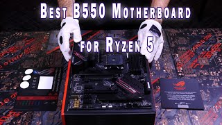 TOP 5 Best B550 Motherboard for Ryzen 5 5600X [upl. by Ennovyhs]