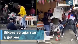 Se desata pelea y se agarran a sillazos en Tres Marías [upl. by Enrol]