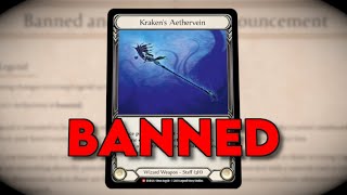 My Thoughts on the Living Legend Ban  Flesh and Blood TCG [upl. by Selry]