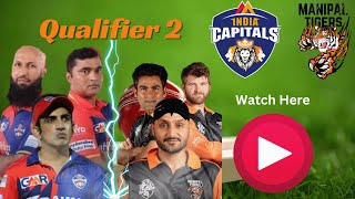 🔴▶️Semifinal 2 LLC T20  India Capitals vs Manipal Tigers DECEMBER 7 2023 [upl. by Mac]