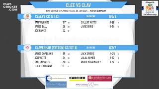 Cleeve CC 1st XI v Claverham Yatton CC 1st XI [upl. by Nwahshar]