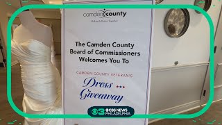 Camden County Commissioners wedding dress giveaway for veterans and first responders [upl. by Ilysa]