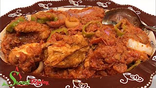 HOW TO MAKE THE AUTHENTIC GHANA FISH GRAVY  RED SNAPPER GRAVY  A SIMPLE FISH SAUCE [upl. by Nevi212]