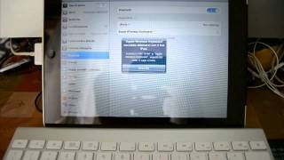 Come utilizzare la Apple Wireless Keyboard con un iDevice [upl. by Weinstock]