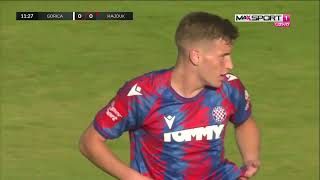 Gorica  Hajduk 8kolo SuperSportHNL 20232024 Cijela Utakmica HD 1080p [upl. by Annanhoj]