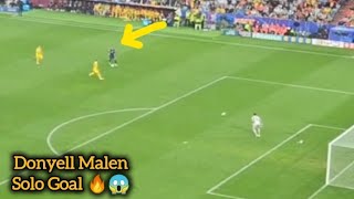 Donyell Malen Outrageous Solo Goal Vs Romania 🔥😱 [upl. by Amles]