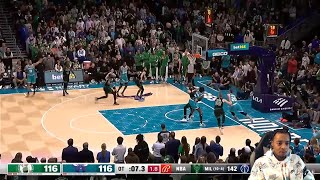 FlightReacts To CELTICS at HORNETS  FULL GAME HIGHLIGHTS  November 20 2023 [upl. by Yrod863]